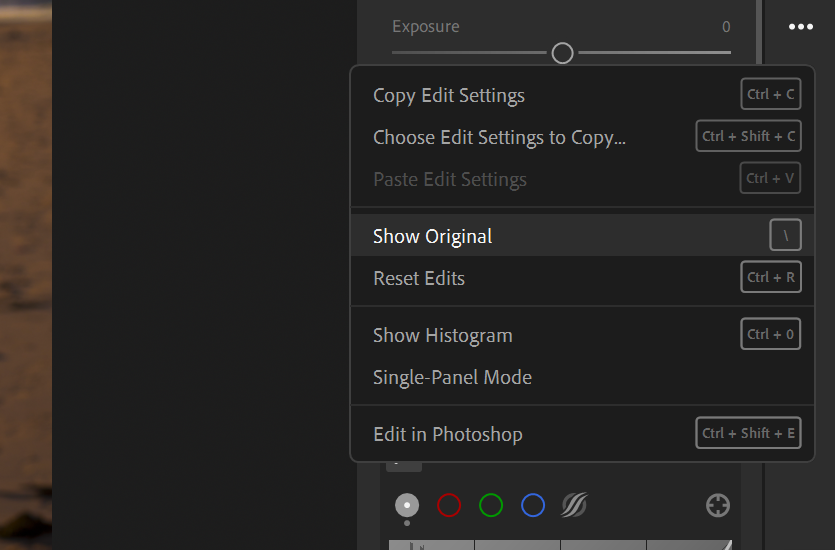 comparing photos in lightroom 6.12