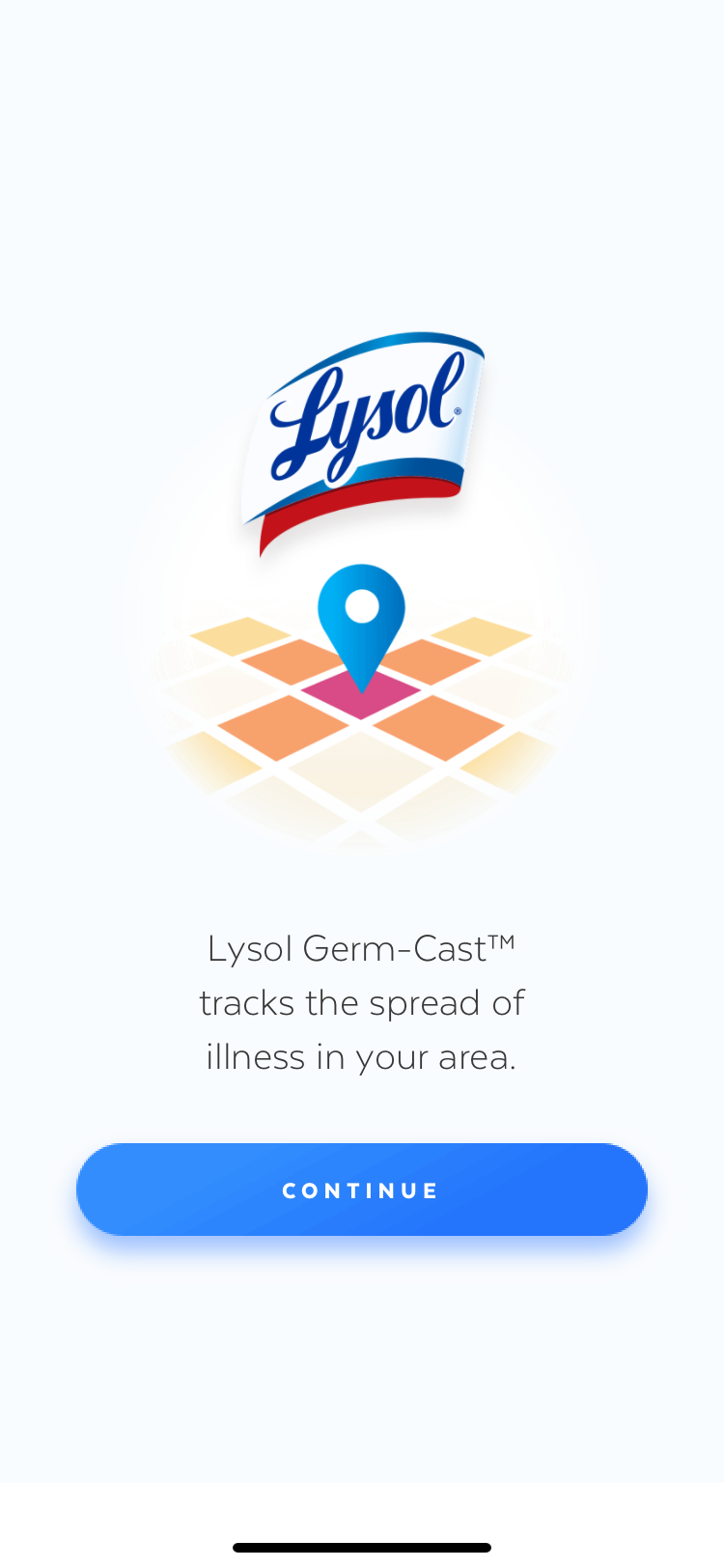 lysol startup page