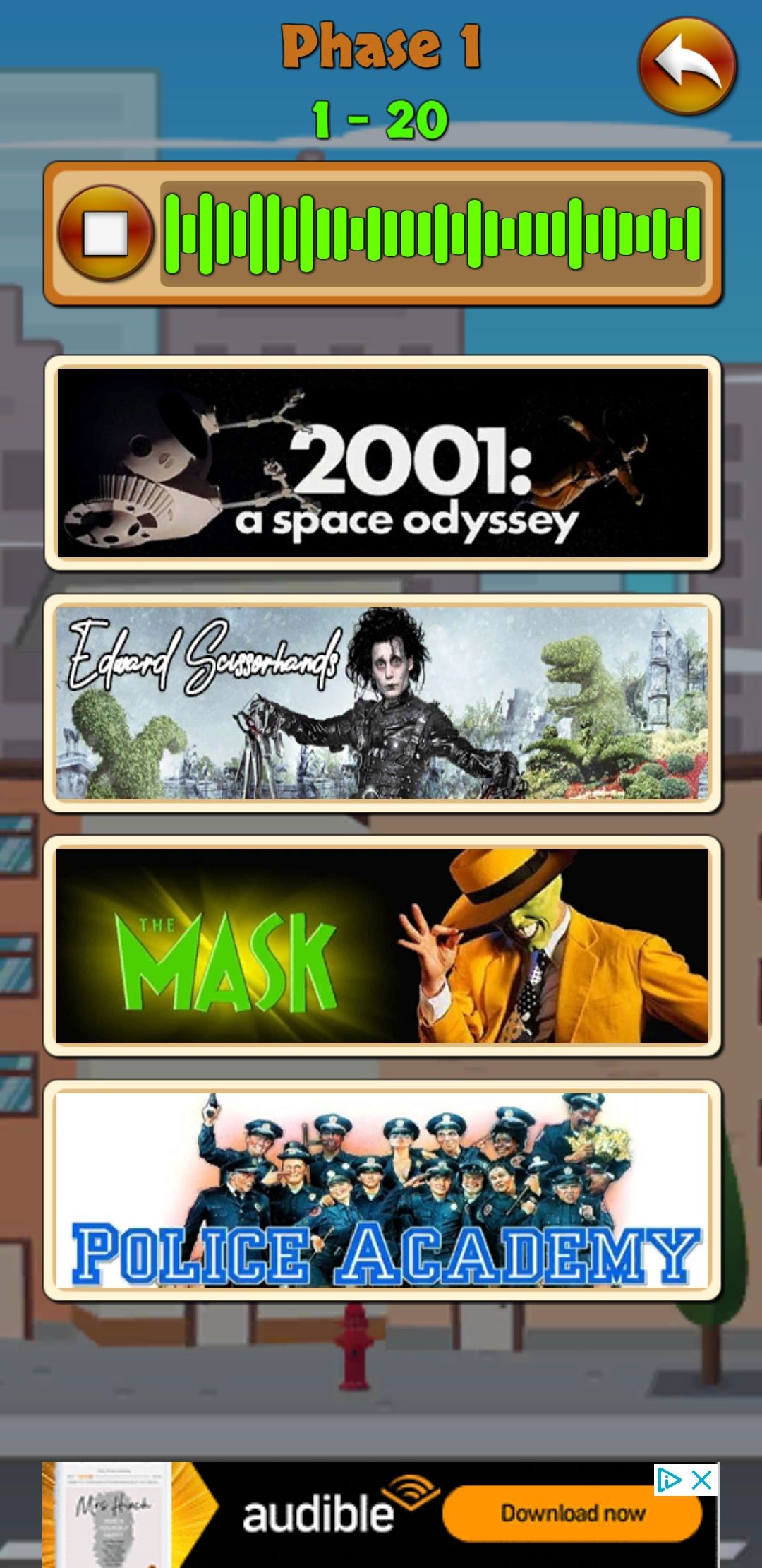 movie soundtrack quiz question 1