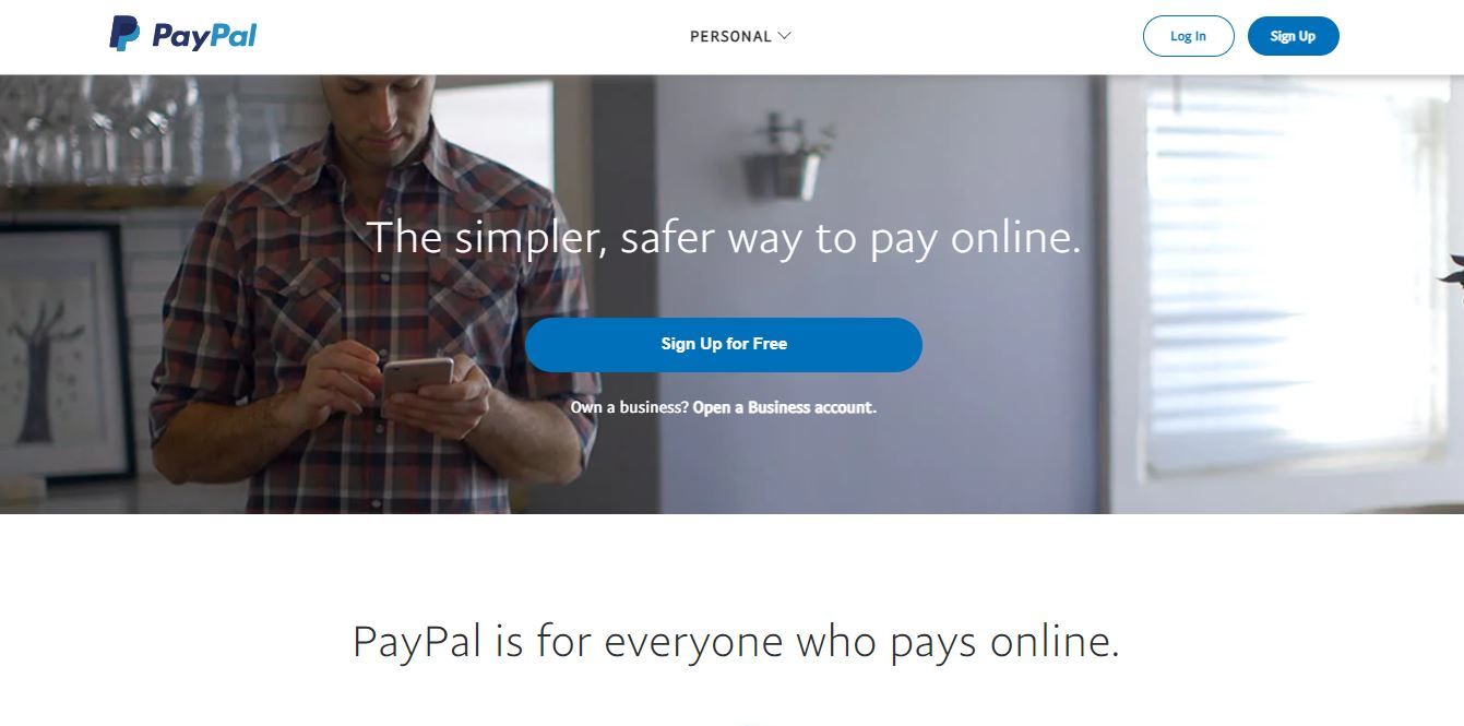 paypal-website