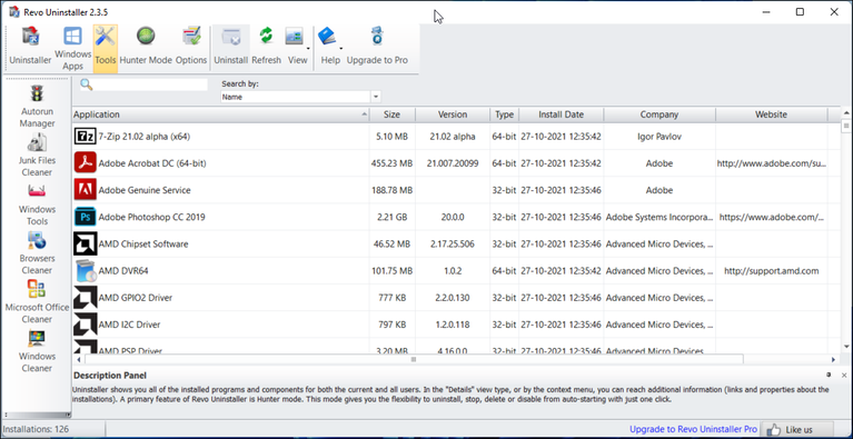 6 روش حذف برنامه های built-in و third-party از ویندوز 11 16 revo uninstaller windows 11.png?q=50&fit=crop&w=767&dpr=1