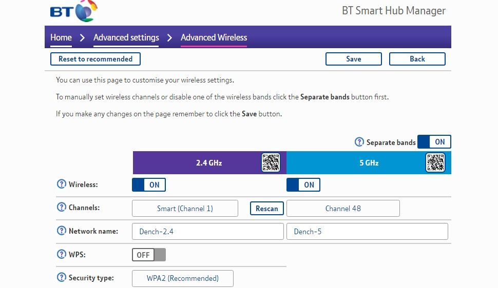 تغییر نام ssid روتر