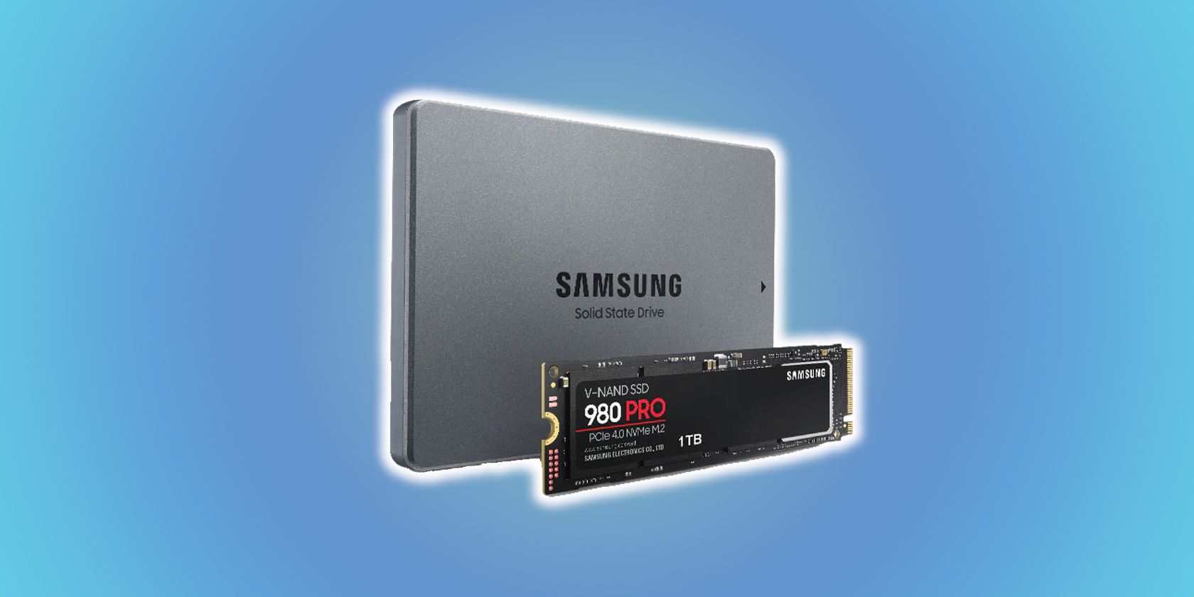 samsung ssd and memory card