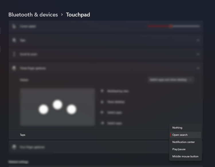 ویژگیهای تاچ پد و نحوه استفاده از آن در ویندوز 11 9 taps gestures.png?q=50&fit=crop&w=750&dpr=1