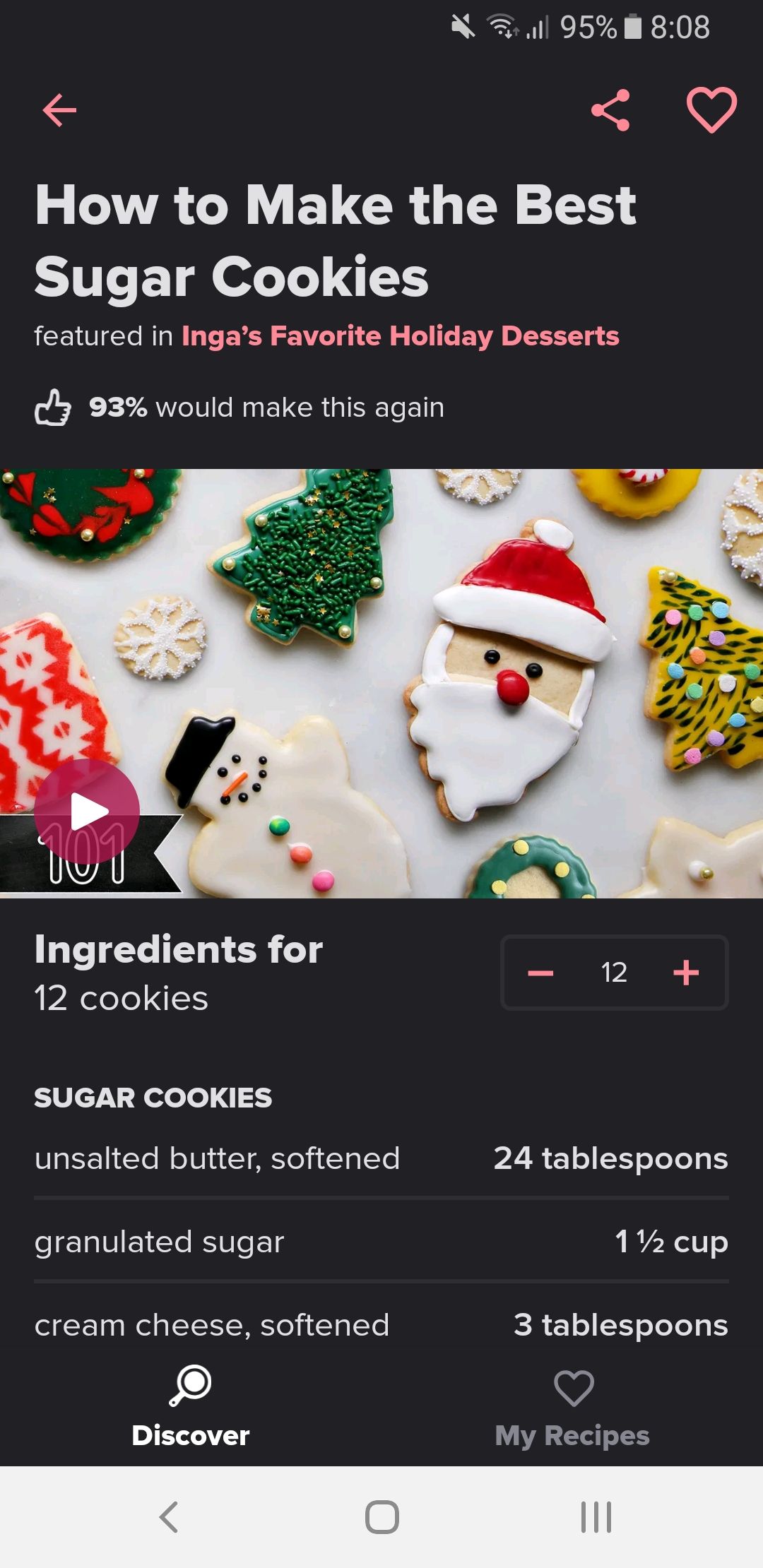 tasty christmas recipe details