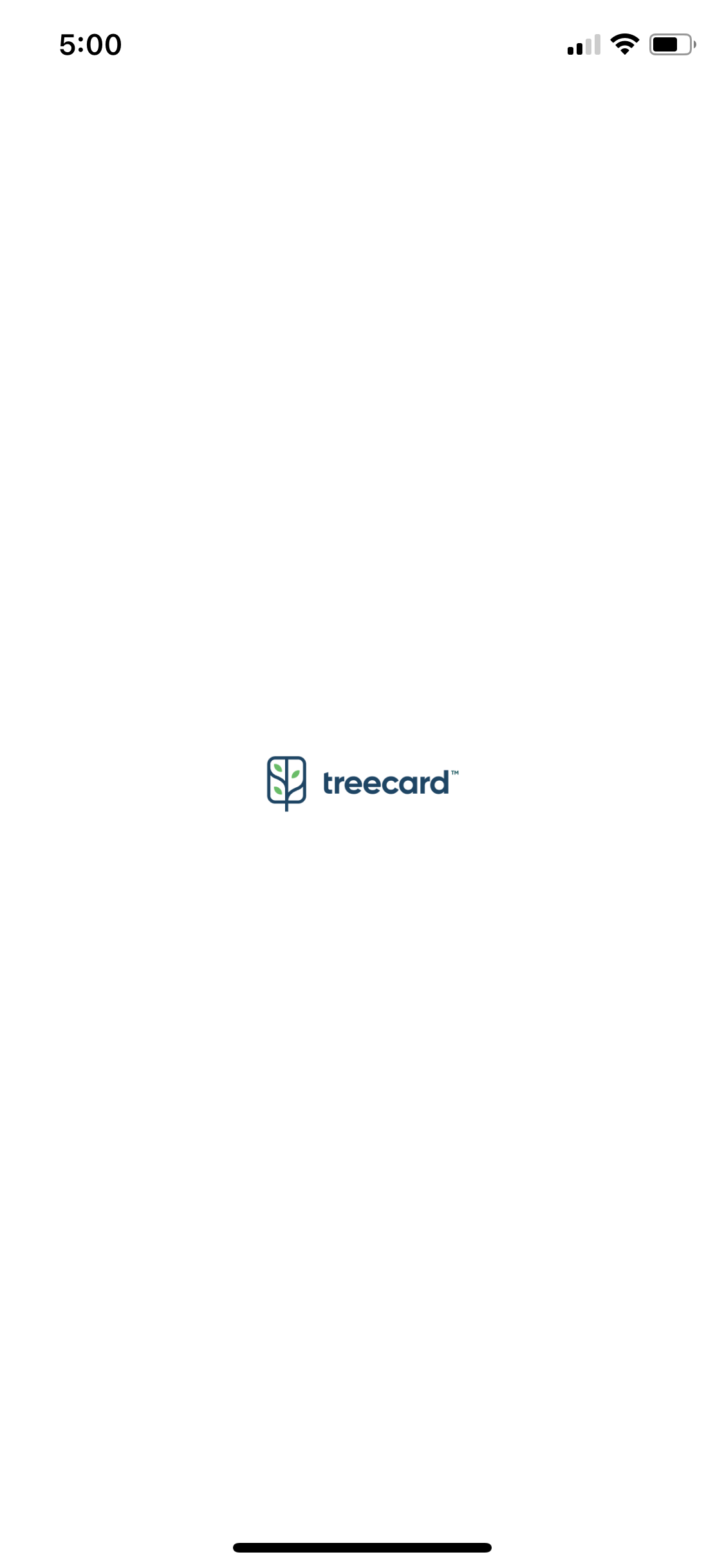 treecard home page