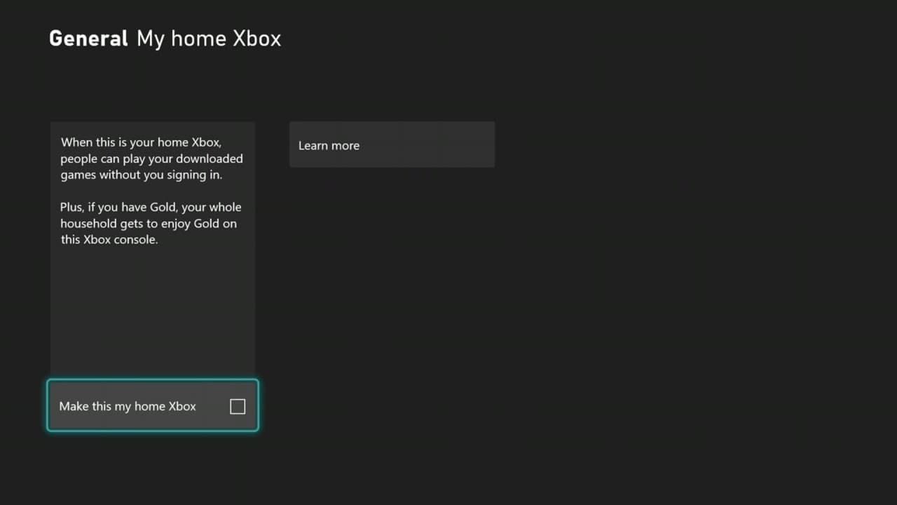 How to check who's your home shop xbox