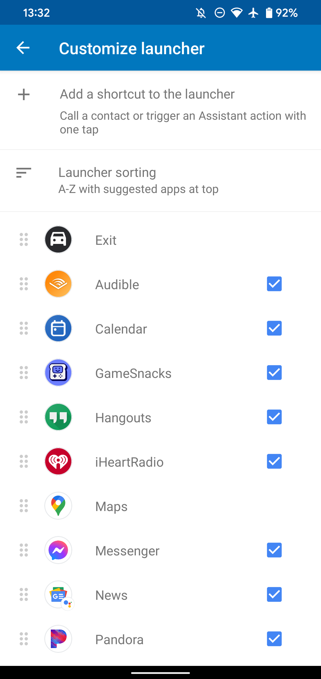 Android Auto Launcher Customize