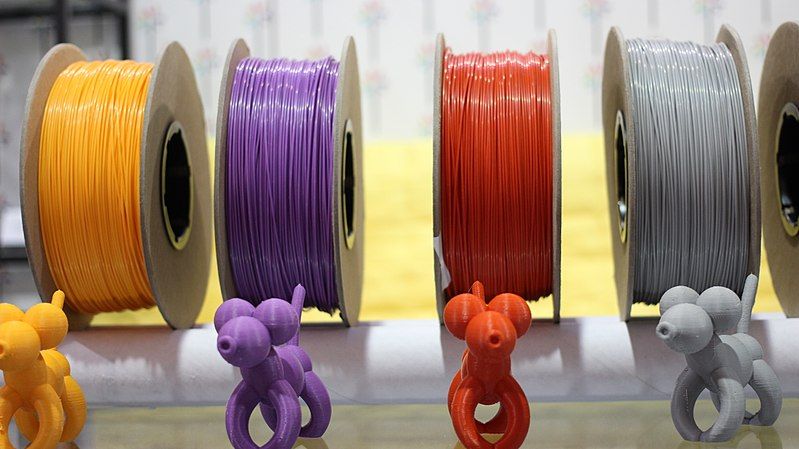 3d printer filament types