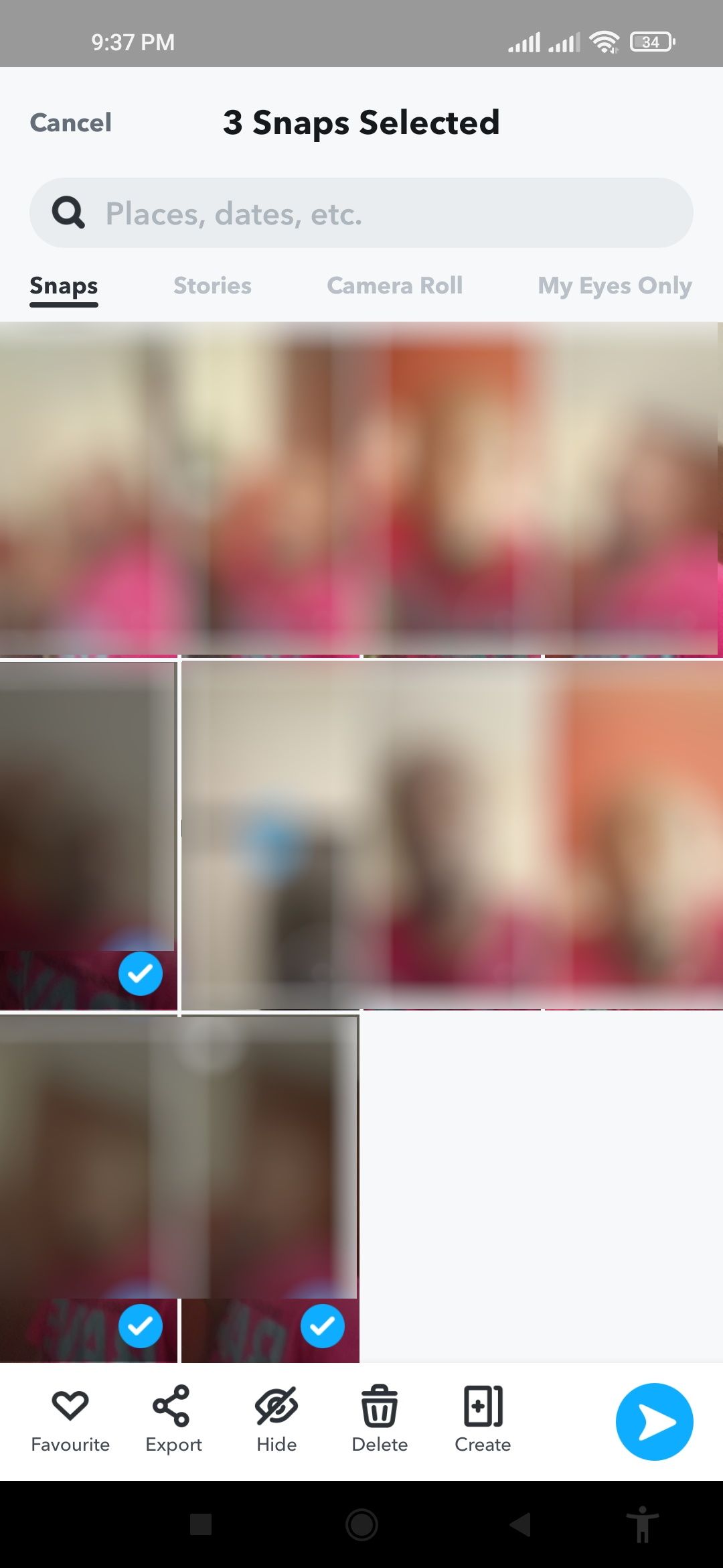 How to Protect Your Snapchat Posts With "My Eyes Only"