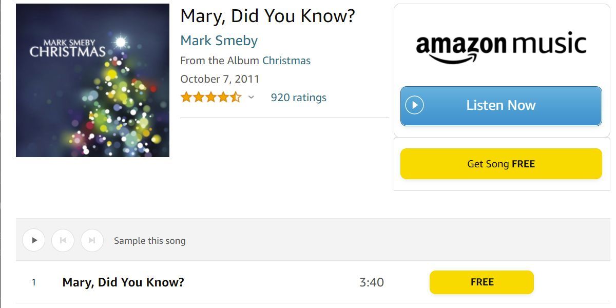 Amazon Music Téléchargement de musique de Noël