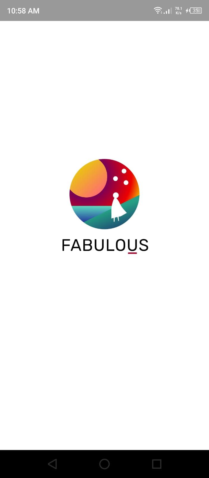 Fabulous Daily Routine Planner - Welcome Screen