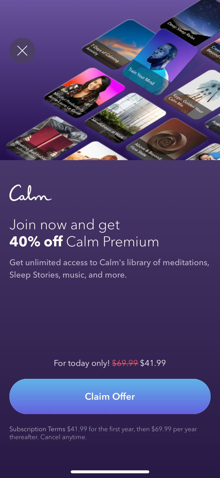 Calm Free vs. Premium What Do You Get for Your Money?