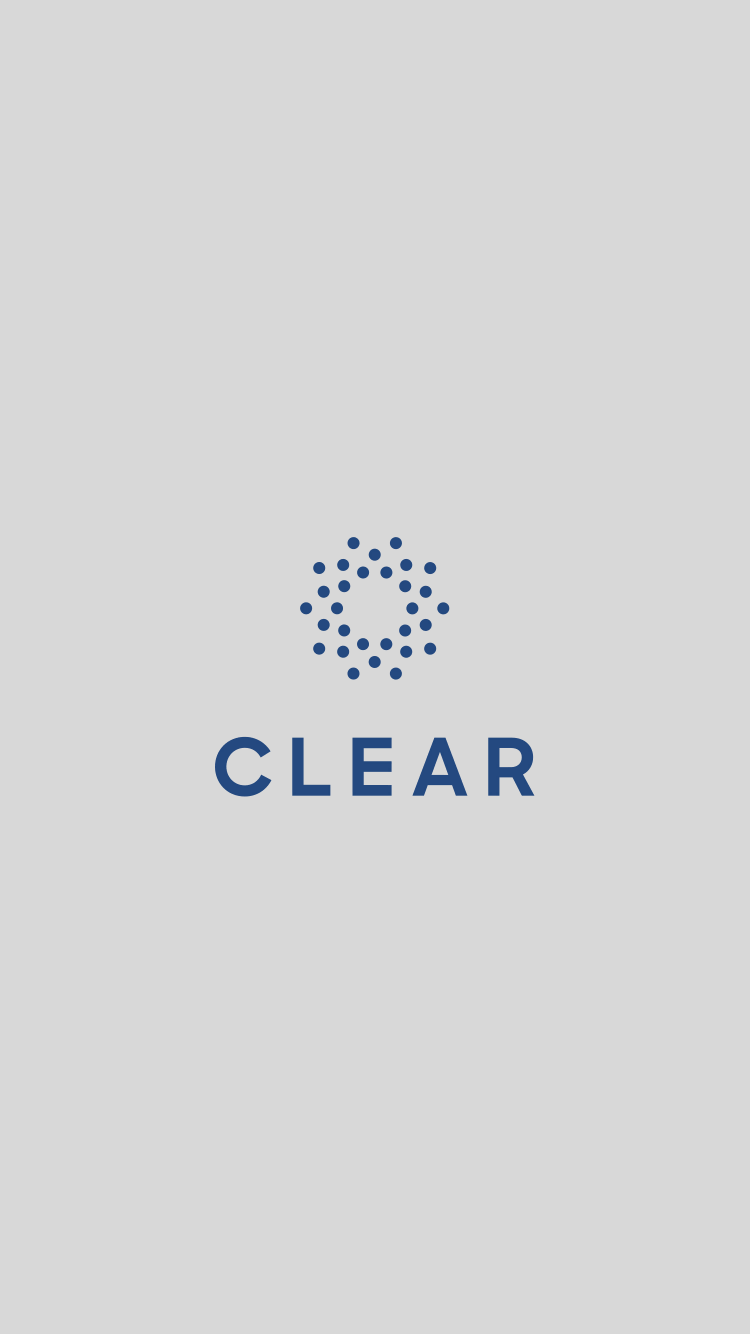 CLEAR app dashboard