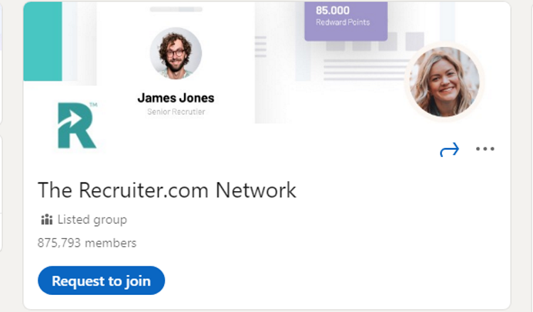 LinkedIn groups The Recruiter.com Network