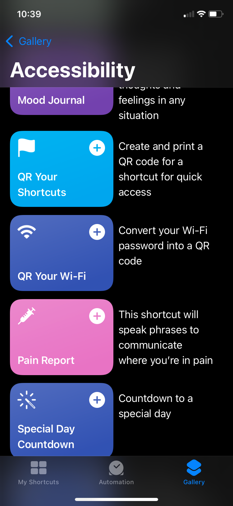 QR Your Wi Fi option