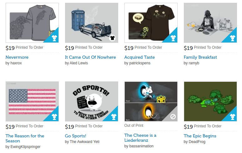 Shirt.woot.com - Best Selling T-Shirts