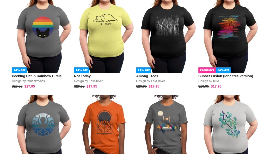 Threadless.com - Best Selling Unisex T-Shirts