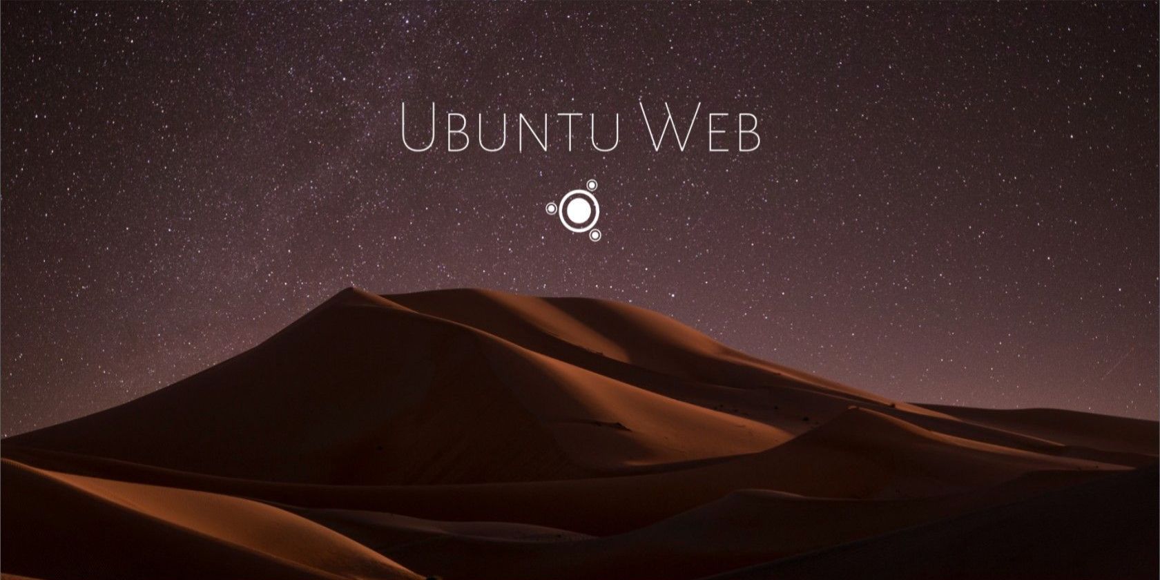 Ubuntu-web-desktop interface