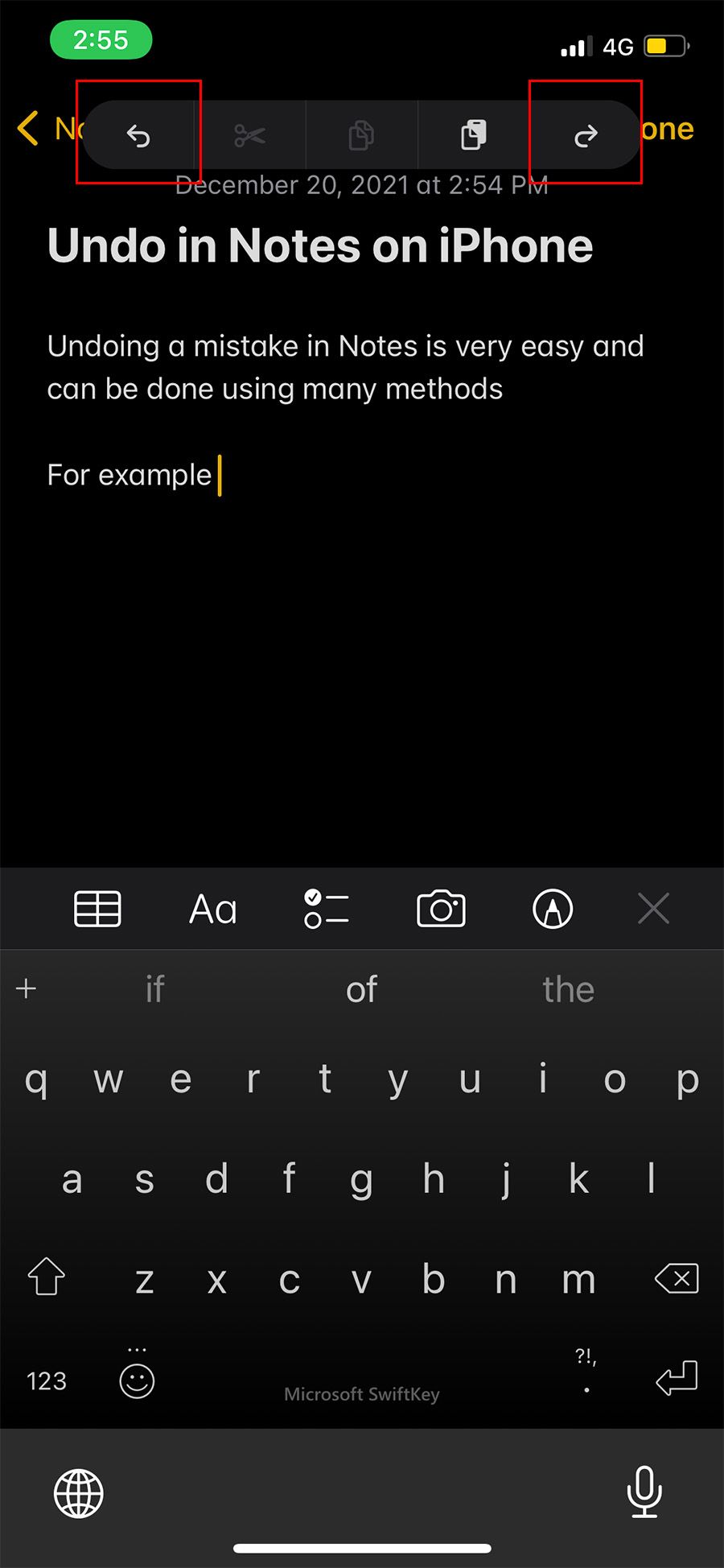 how-to-undo-in-notes-on-iphone