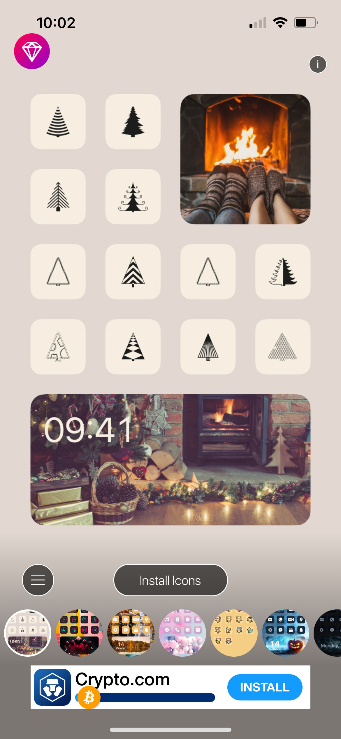 app icon themes screenshot