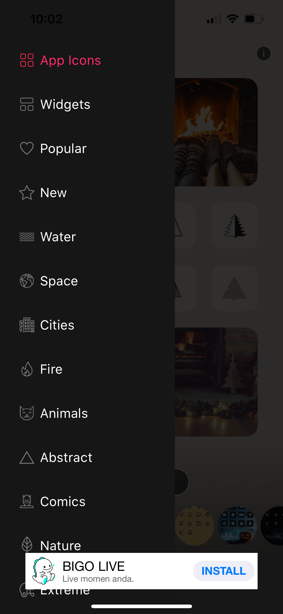 app icon wallpaper screenshot