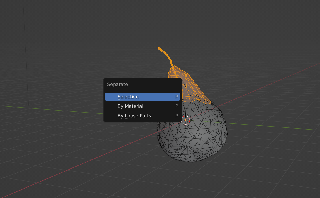 If you need to separate mesh, Blender has a couple of different ways to do it.