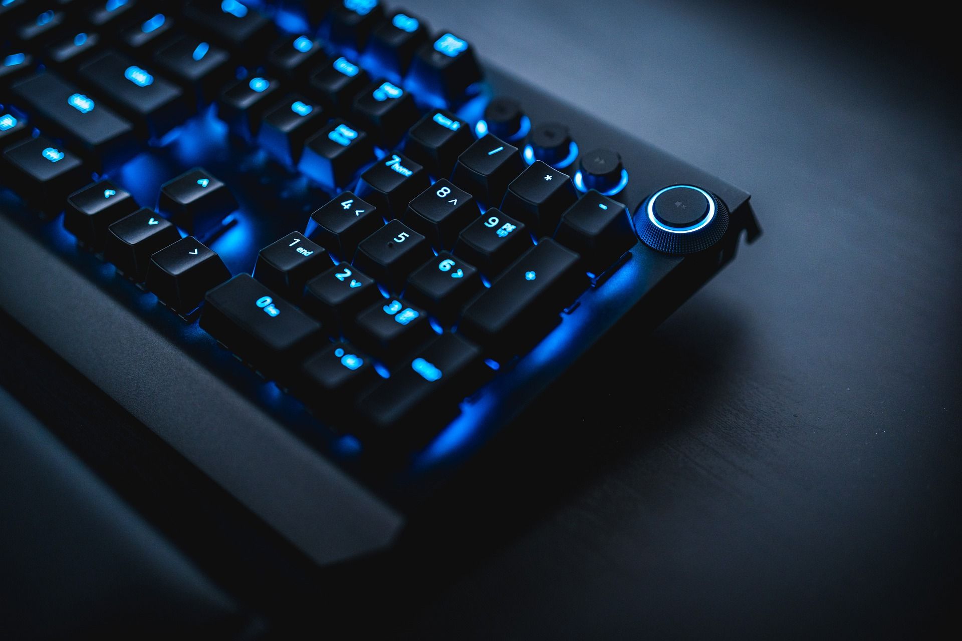 Blue Backlit Gaming Keyboard