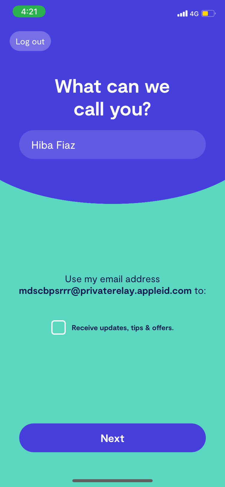 clario introduction page