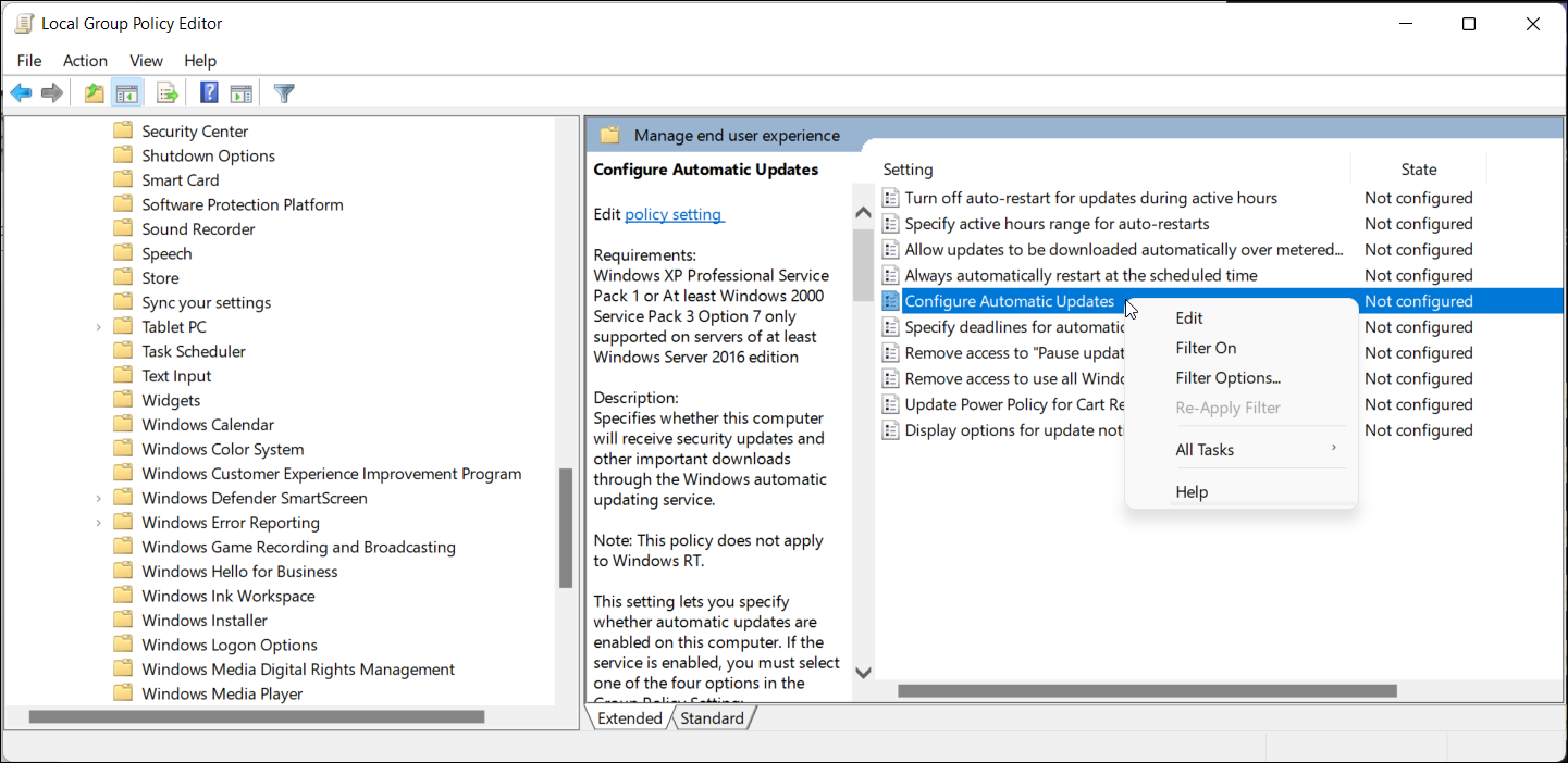 How to Stop Automatic Updates on Windows 11