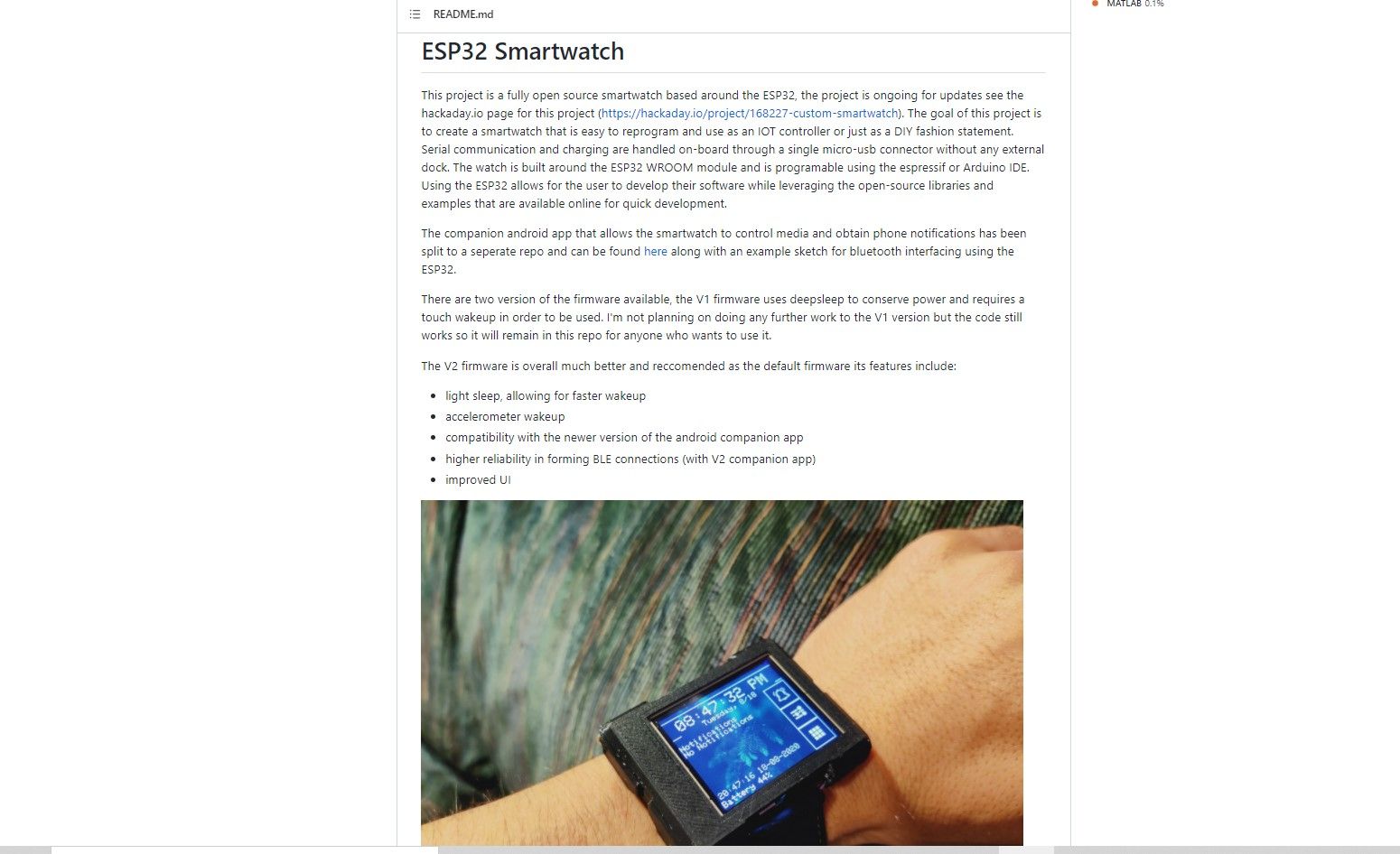 esp32 smartwatch