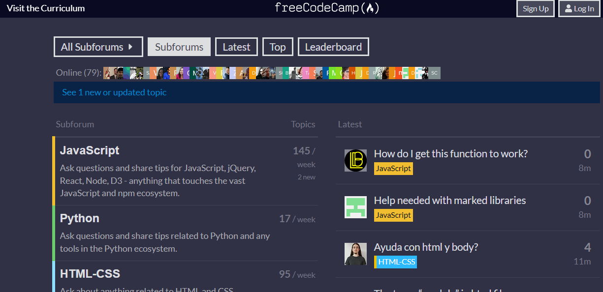 freecodecamp screenshot