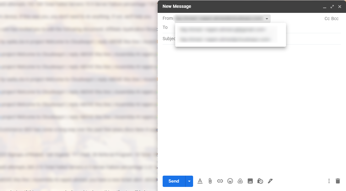 gmail add email address alias