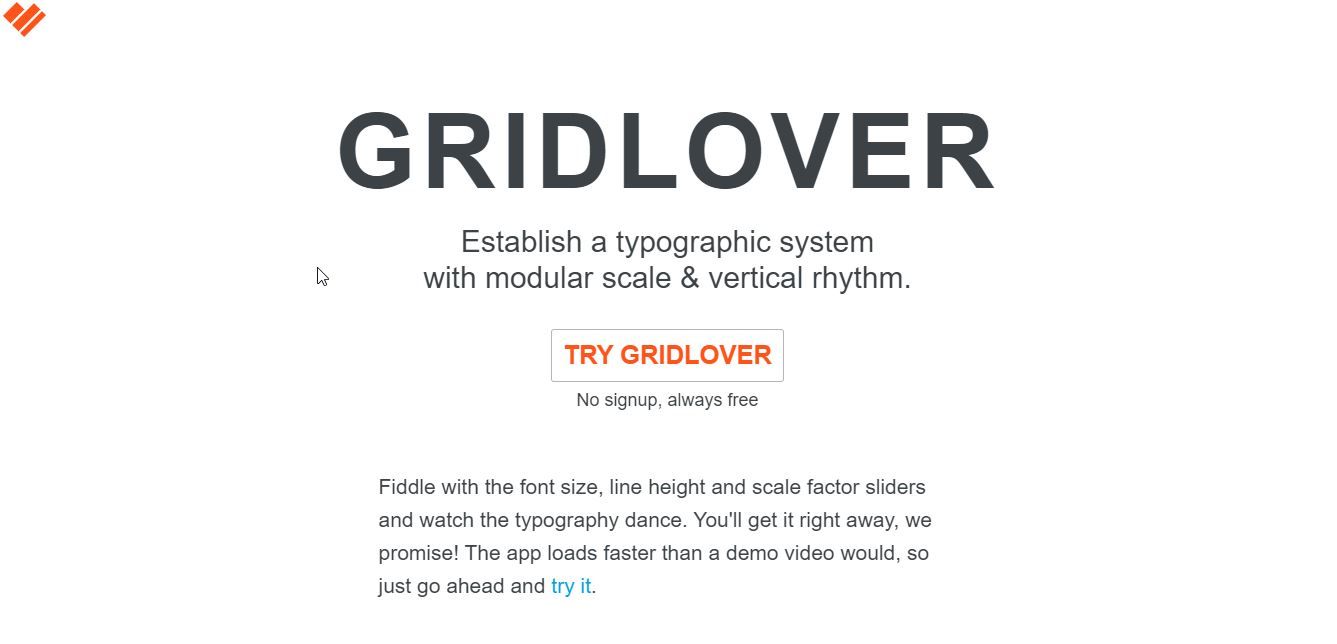 view of gridlover 