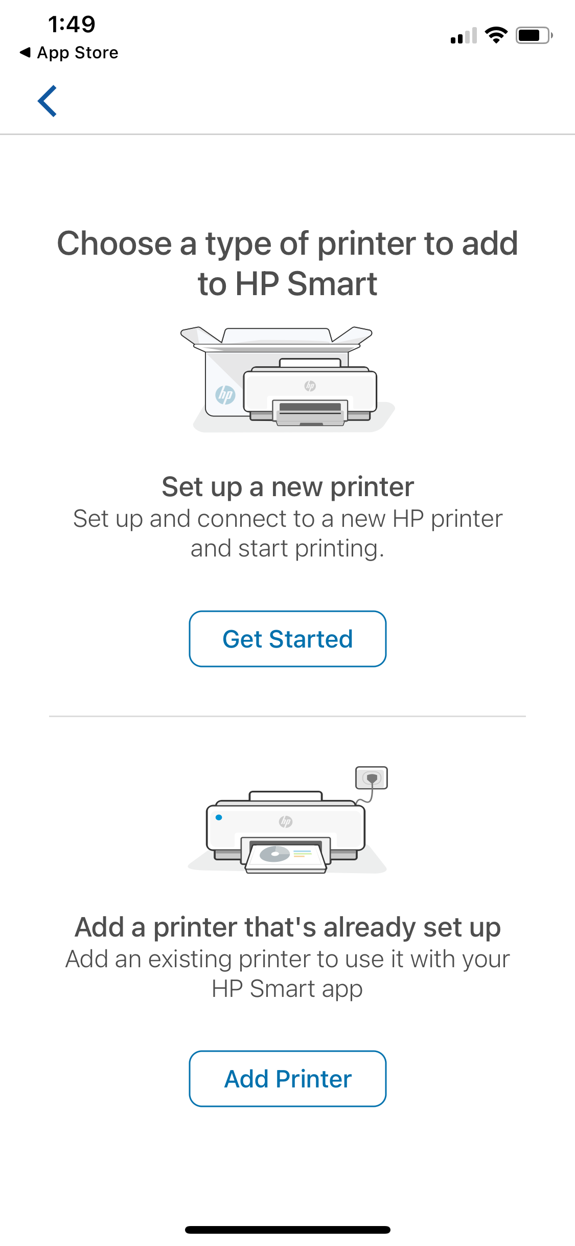 hp smart connect