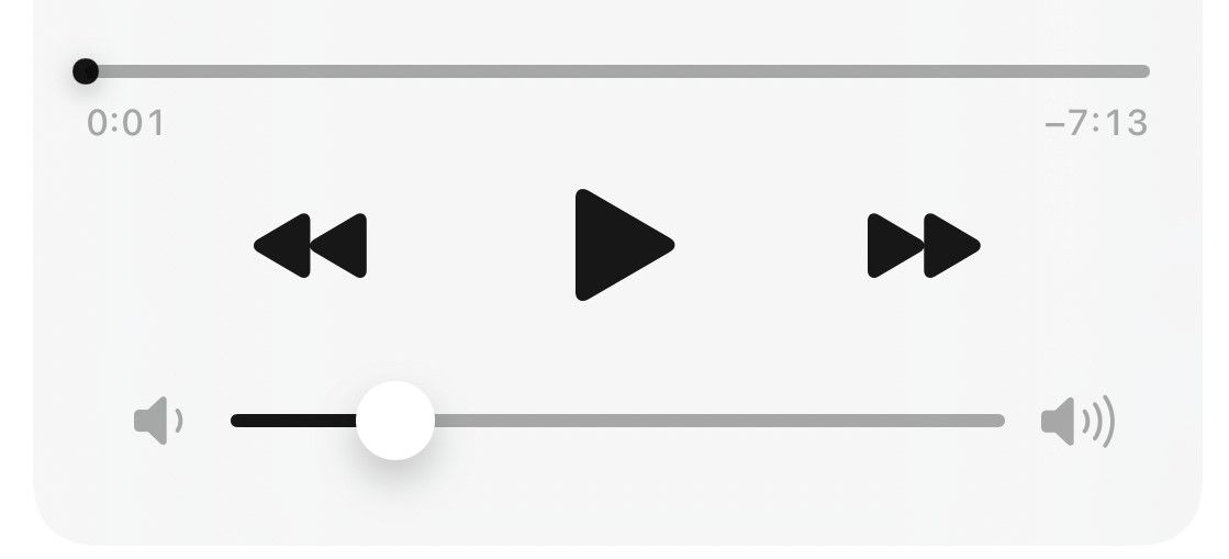 iphone screen volume control