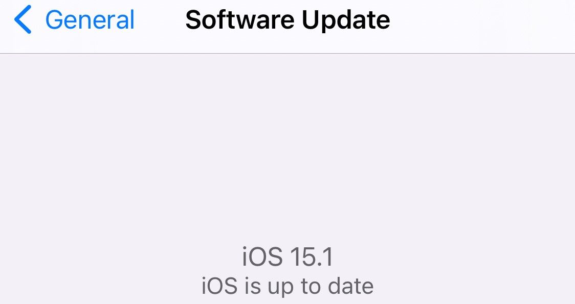 iphone software update updated
