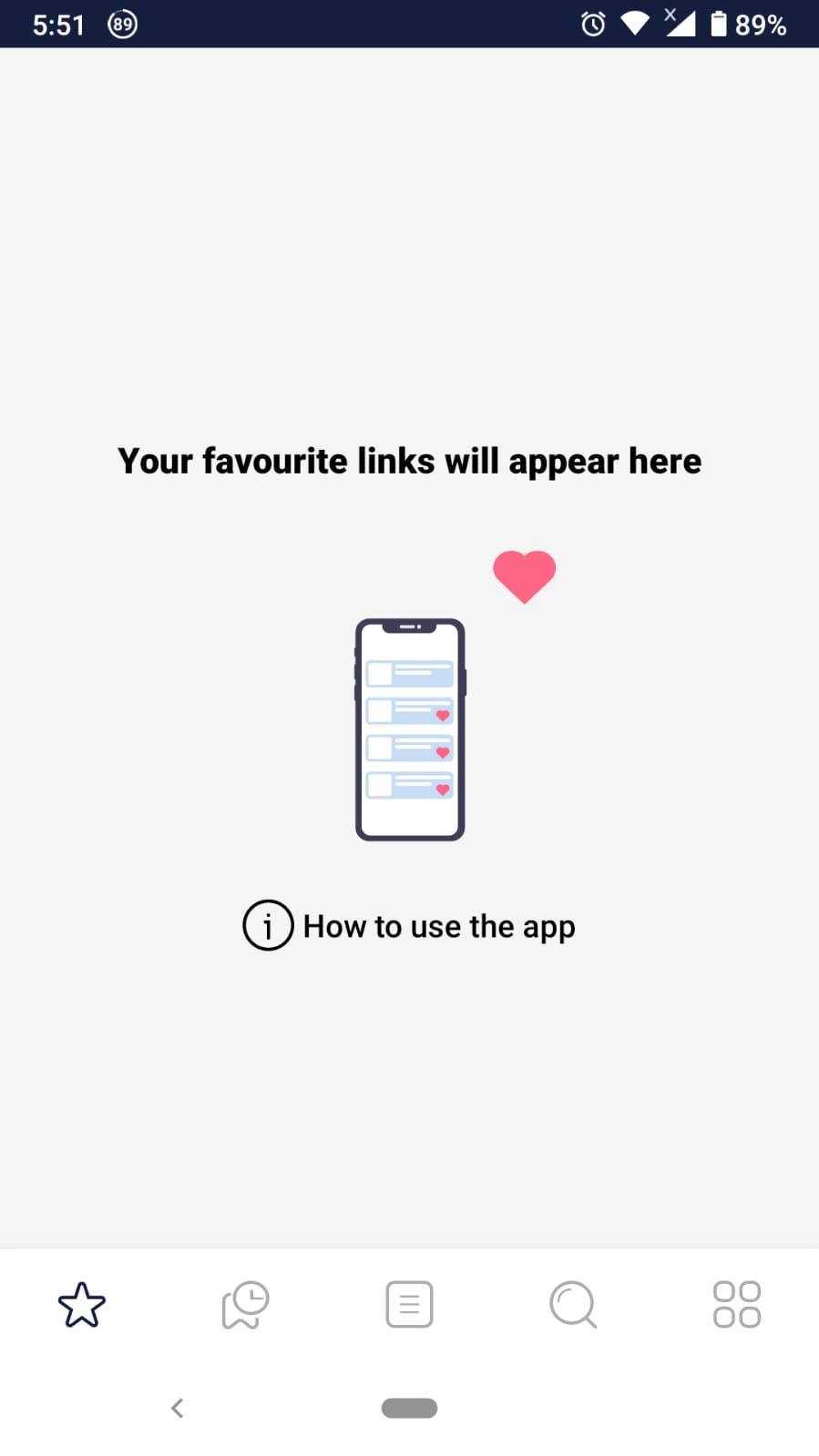 keeplink app-favorite bookmark page-screenshot