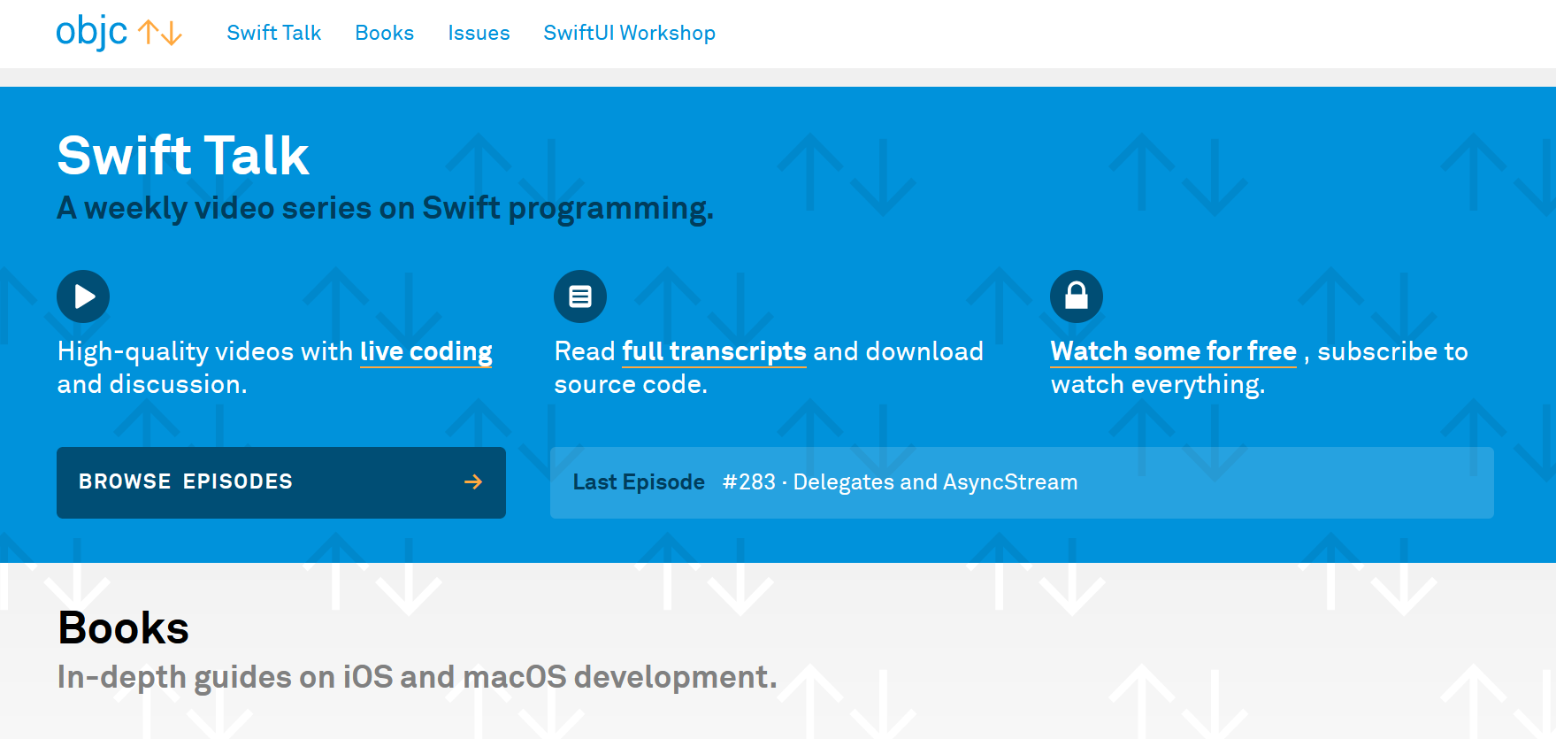 objc iOS Development Training Website