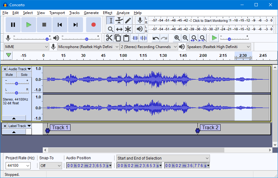 Audacity might be the best podcast-recording app for beginners.
