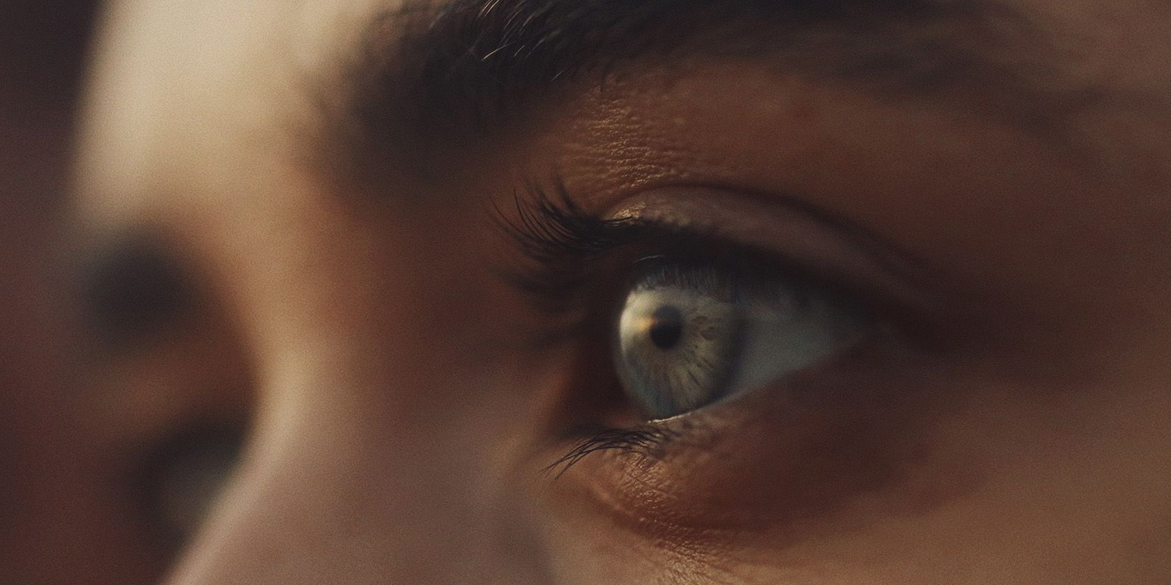 An extreme close-up shot of an eye.