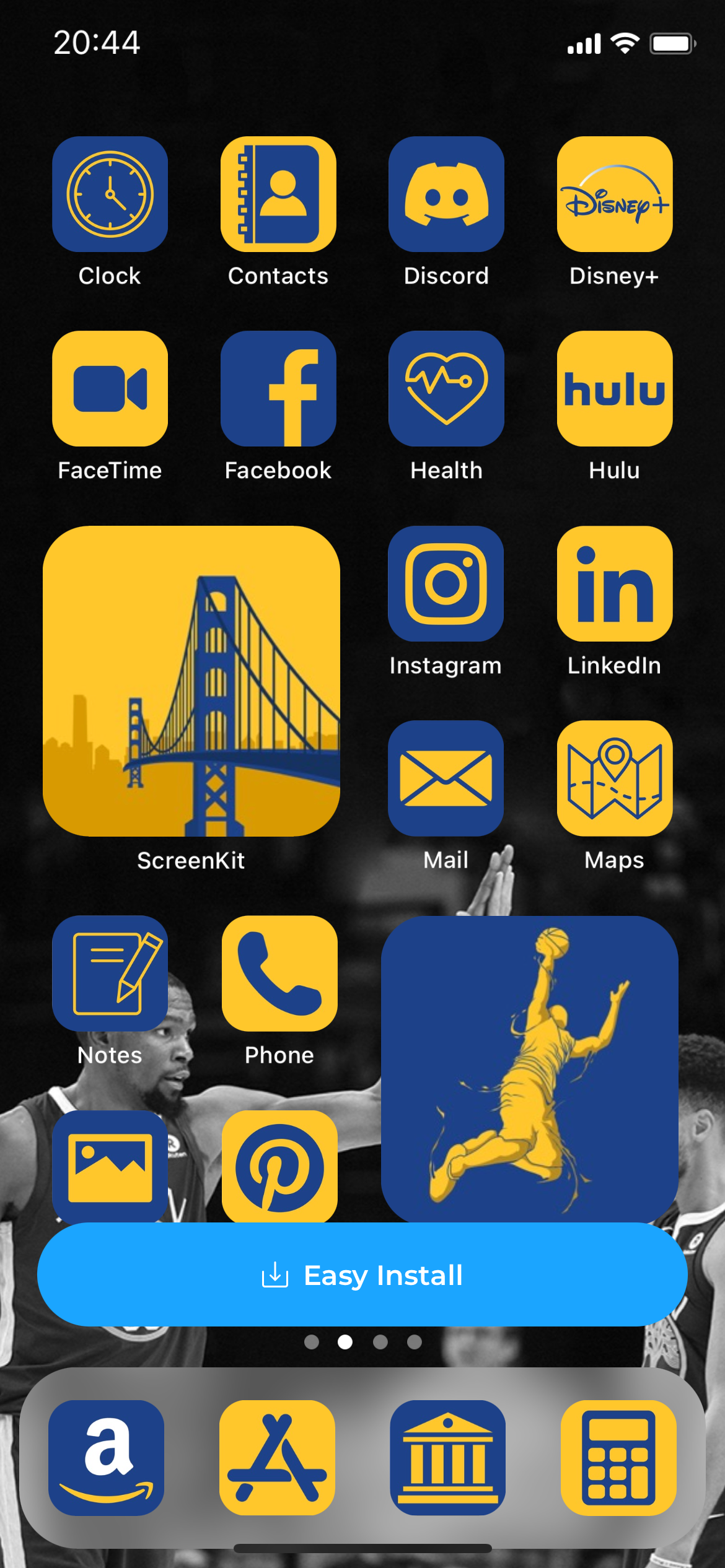 screen kit app theme example screenshot