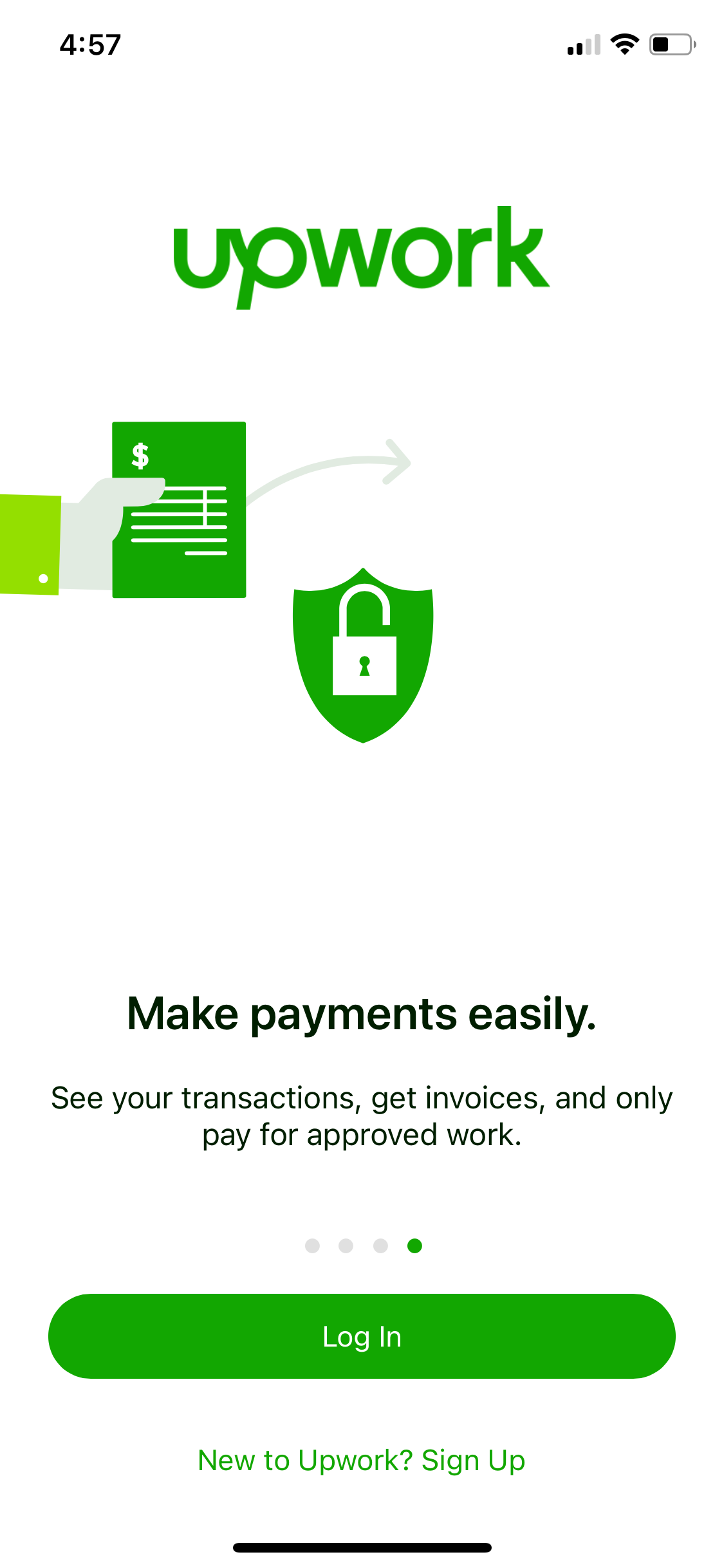 upwork payments