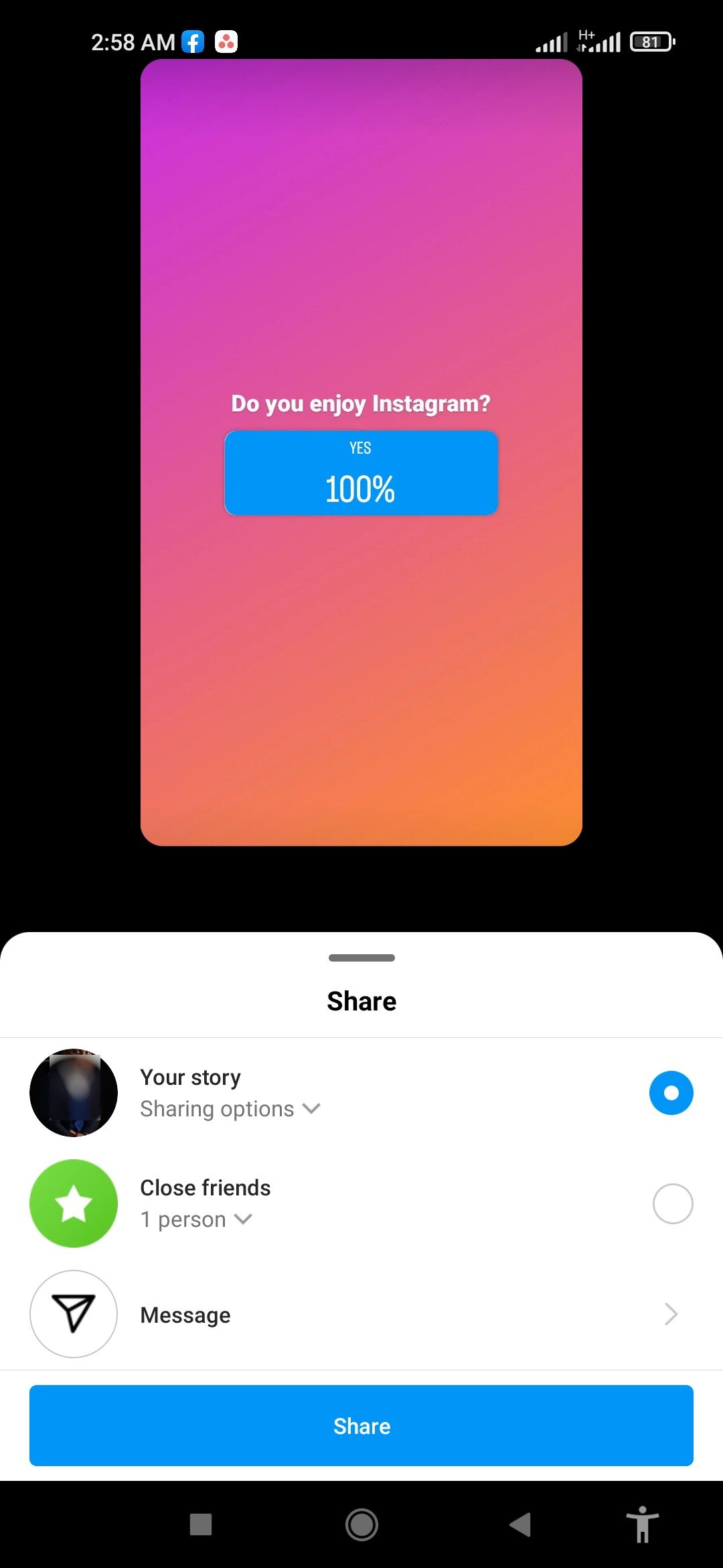 How to Create and Run an Instagram Poll