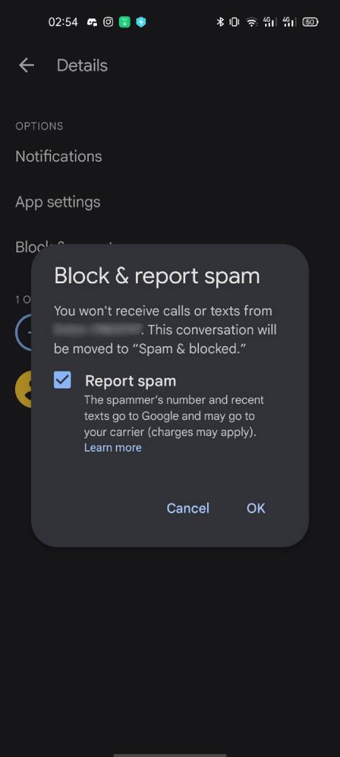 ۴ روش بلاک کردن پیامکها در گوشیهای اندروید 5 Android Google Messages Block Number Screenshot 6.jpg?q=50&fit=crop&w=480&dpr=1 -