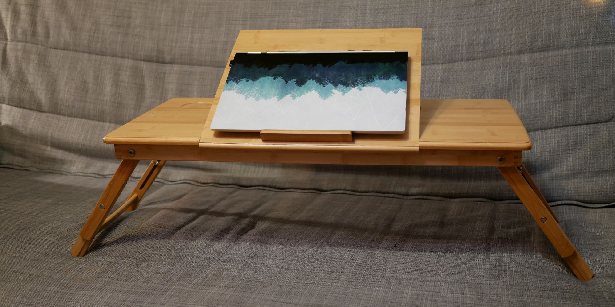 Bamboo Laptop Stand Lap Desk
