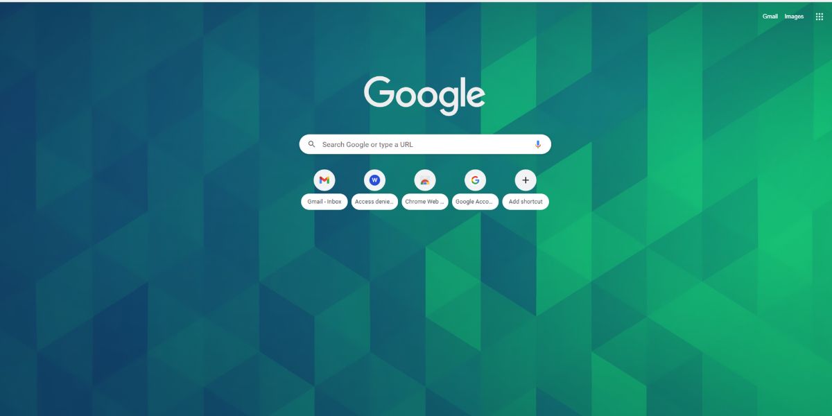 An image of the BlueGreen Cubes theme