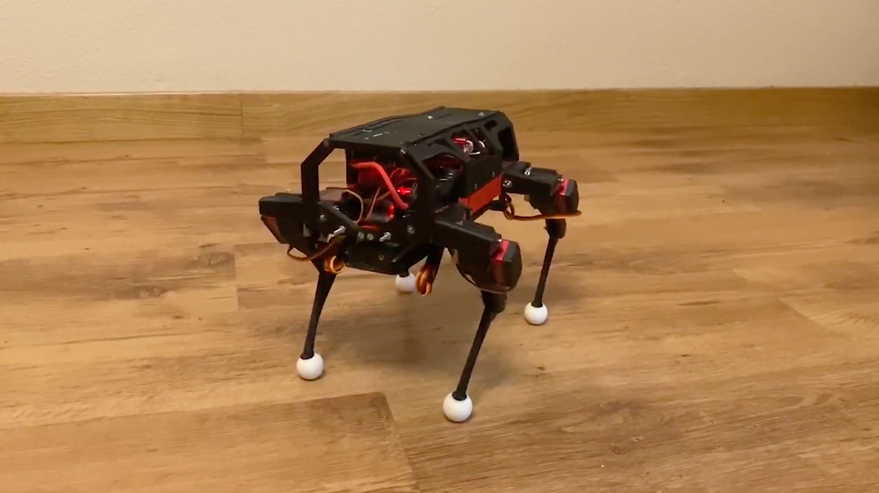 CHOP Raspberry Pi quadruped robot