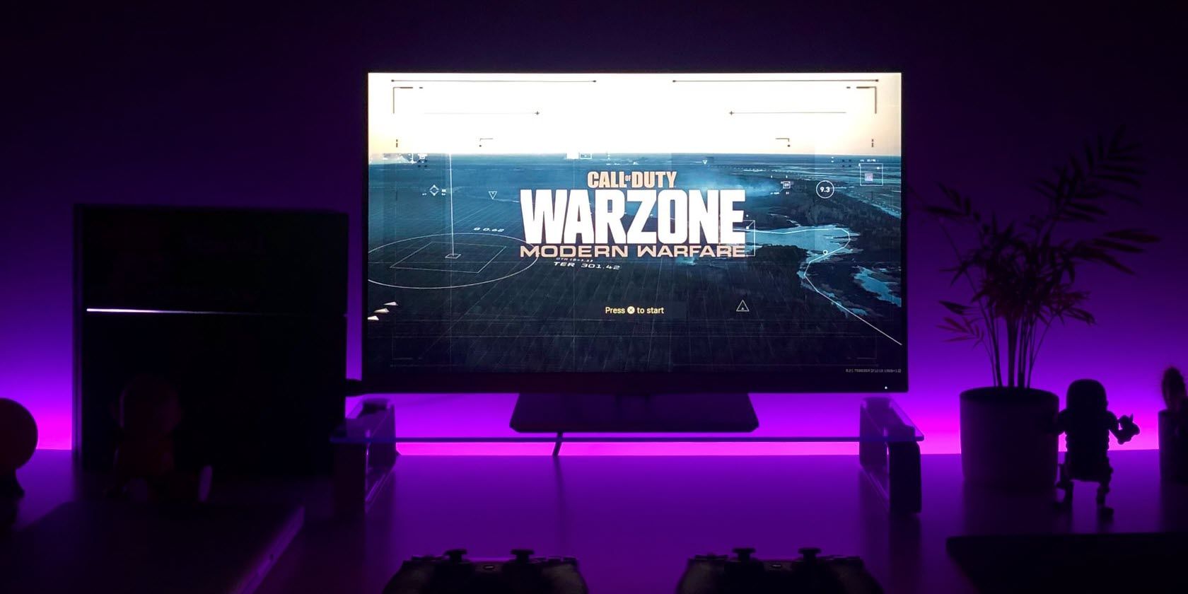 Call of Duty Warzone on computer screen