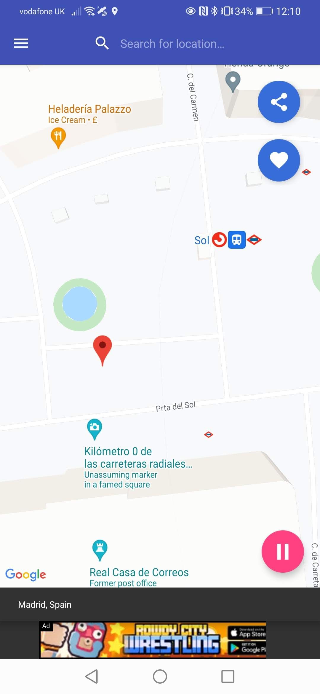 Fake GPS Location Professional chosen location
